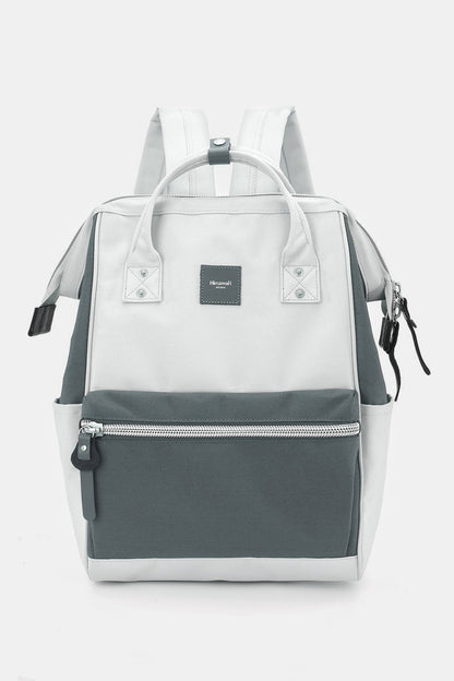 Water Resistant Canvas Backpack Bag with Side Pockets