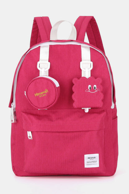 Waterproof Canvas Backpack Bag with Removable Coin Purse