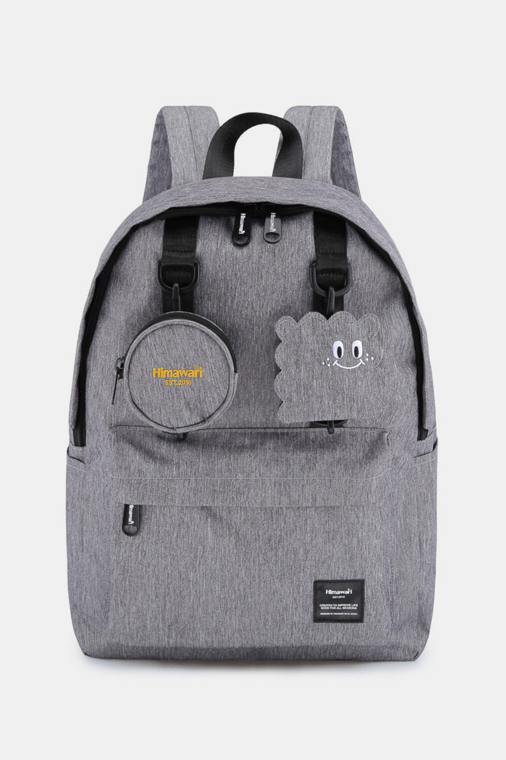 Waterproof Canvas Backpack Bag with Removable Coin Purse